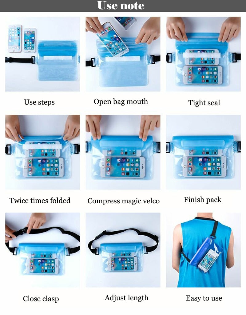 Smart Waterproof waist bag