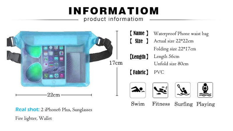 Smart Waterproof waist bag